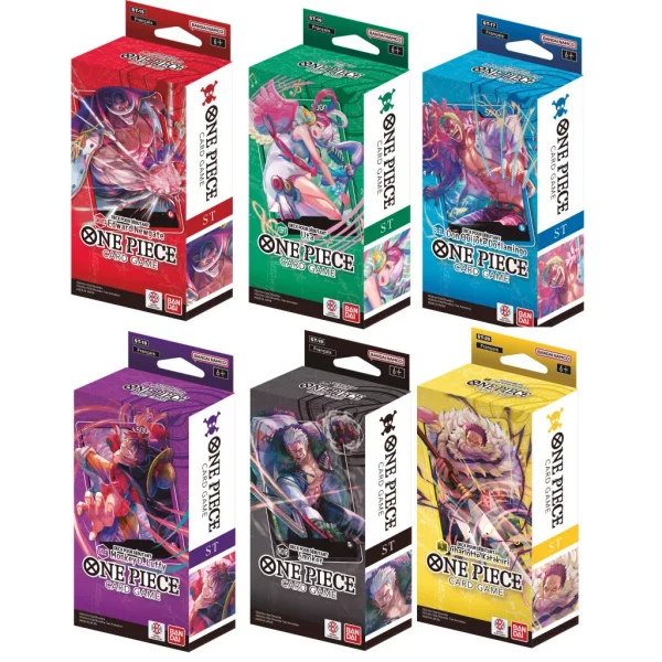 BANDAI - TCG - ONE PIECE - Bundle Deck pour débutant (6)