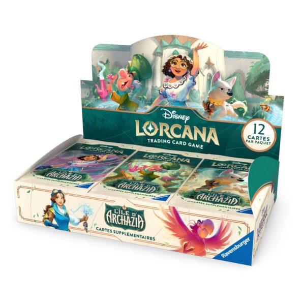 RAVENSBURGER - DISNEY - LORCANA - L'île d'Archazia Chap. 7 : Boite booster (24)