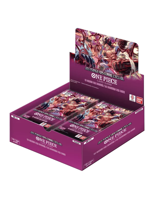 BANDAI - ONE PIECE - TCG+ - Des poings vifs comme l'éclair OP11 - Boite booster (24)