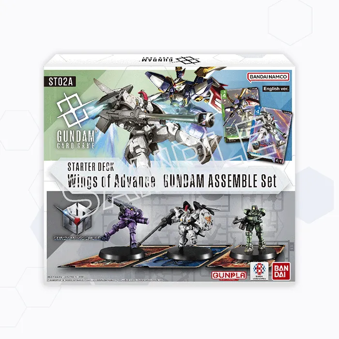 BANDAI - GUNDAM - TCG+ - Bundle GUNDAM Assemble Starter deck + Figurines : ST01A + ST02A + ST03A + ST04A (EN) – Image 3